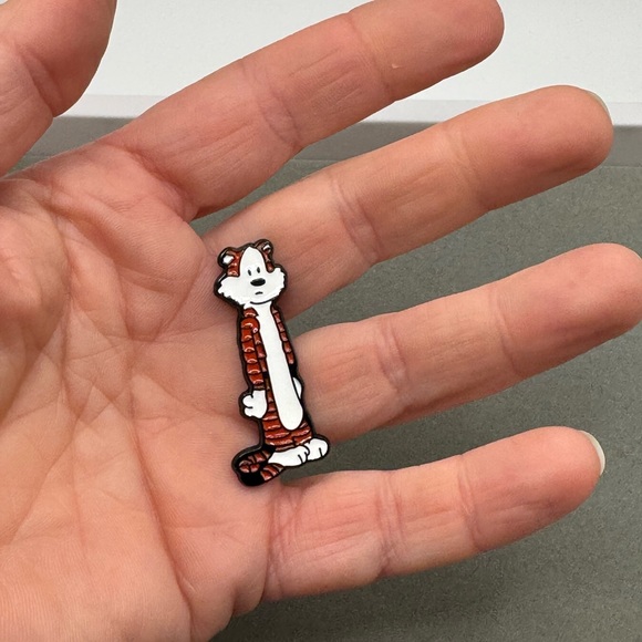 3/$15 Calvin & Hobbes Enamel Pin Brooch - Picture 3 of 6